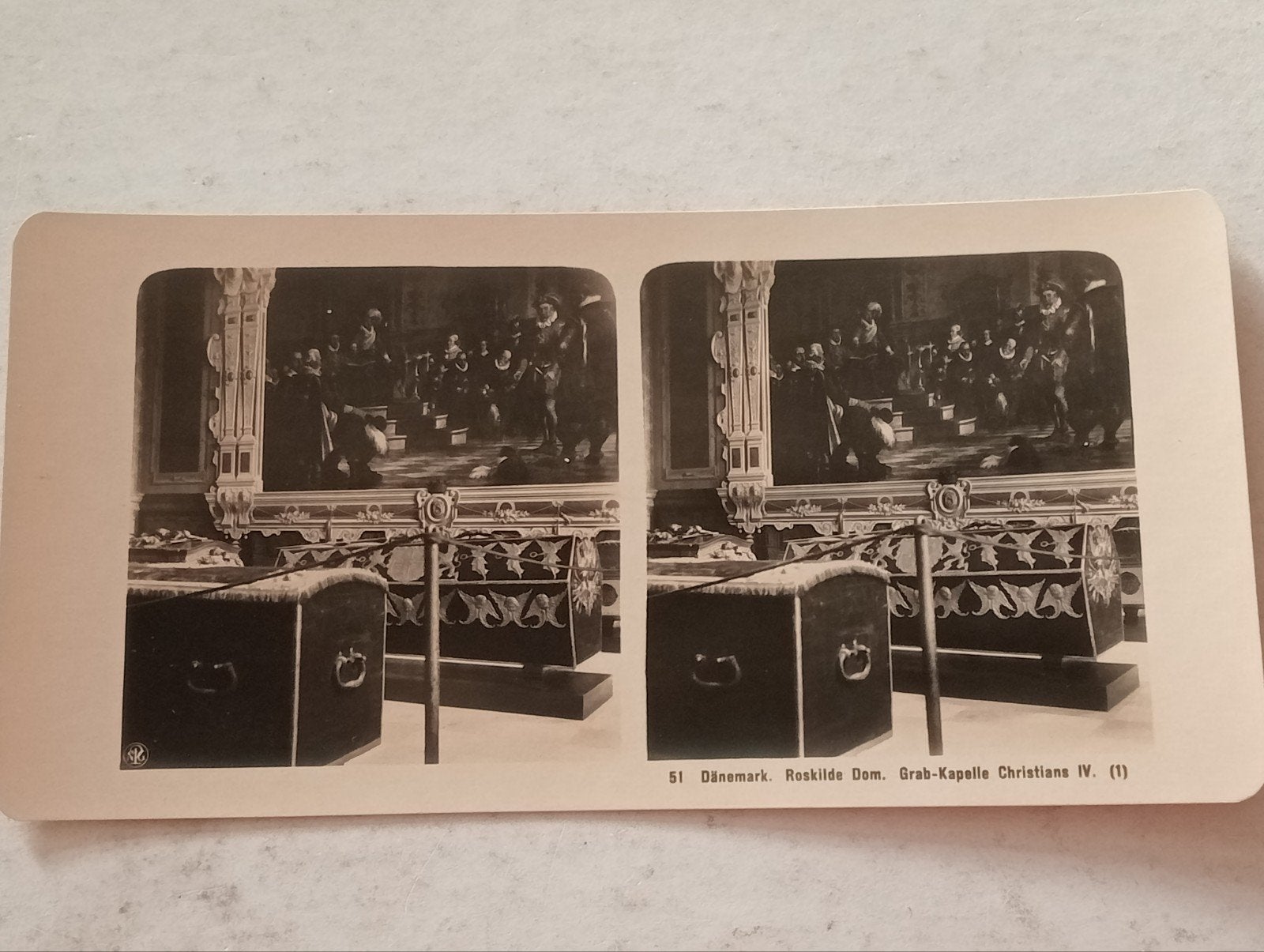 Stereofoto Denemarken, Ophalen of Verzenden, Voor 1940, Gebruikt