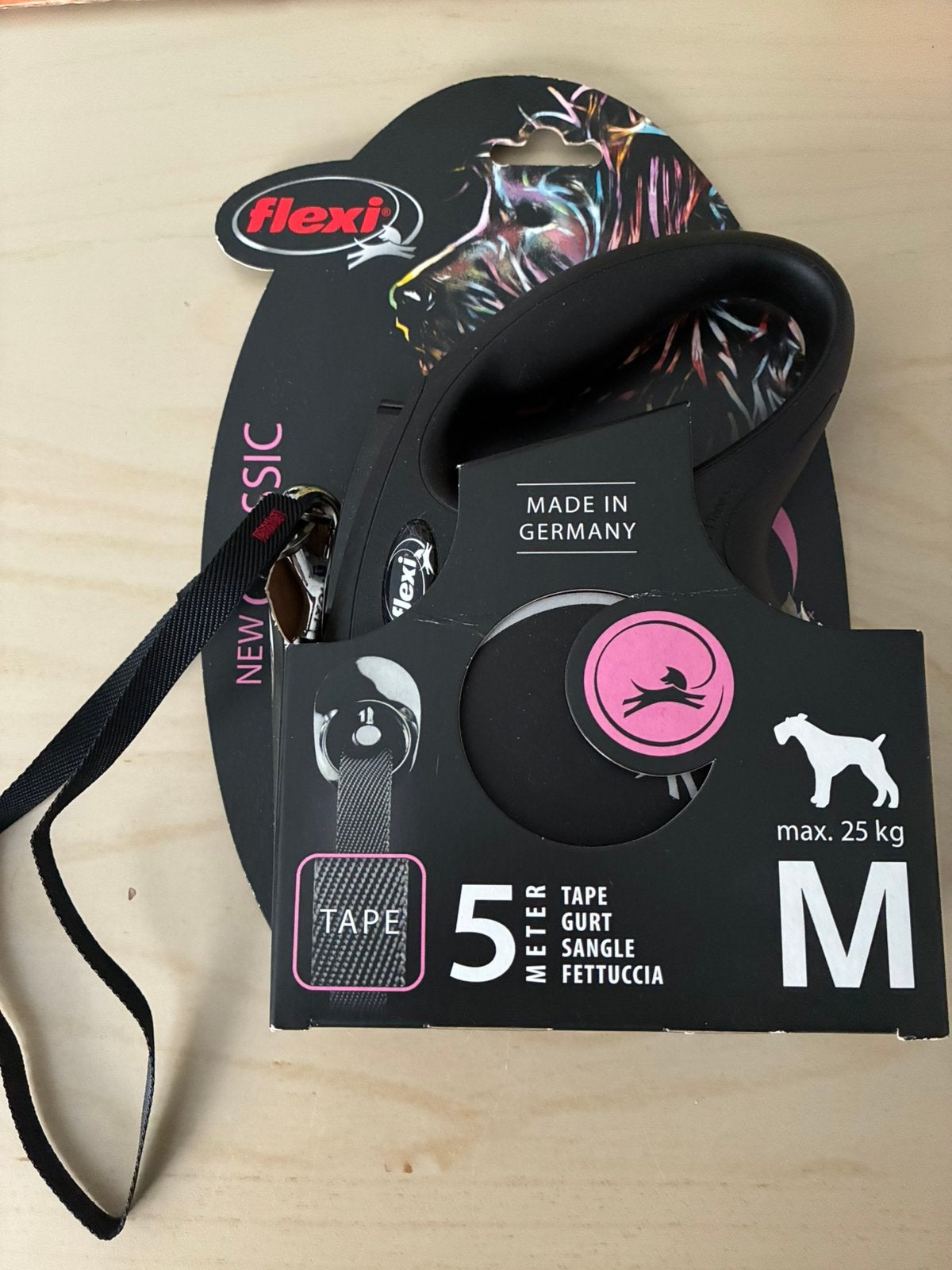 Flexi rollijn (5 meter) maat M voor honden tot 25 kg, Ophalen of Verzenden, Nieuw, Hondenriem