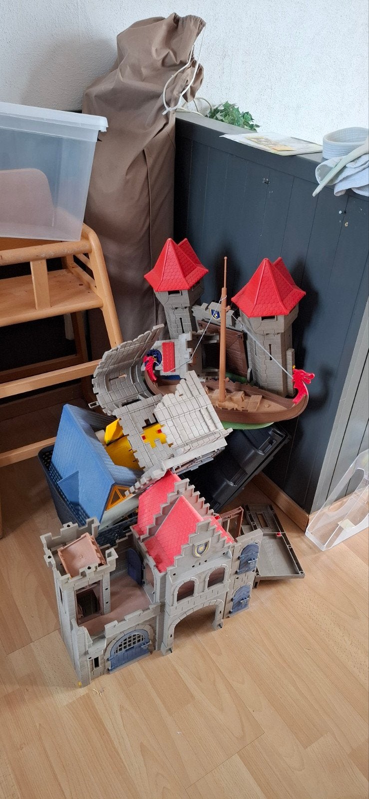 Grote Playmobil collectie: Kastelen, boten en meer!, Ophalen, Gebruikt, Complete set, Historisch