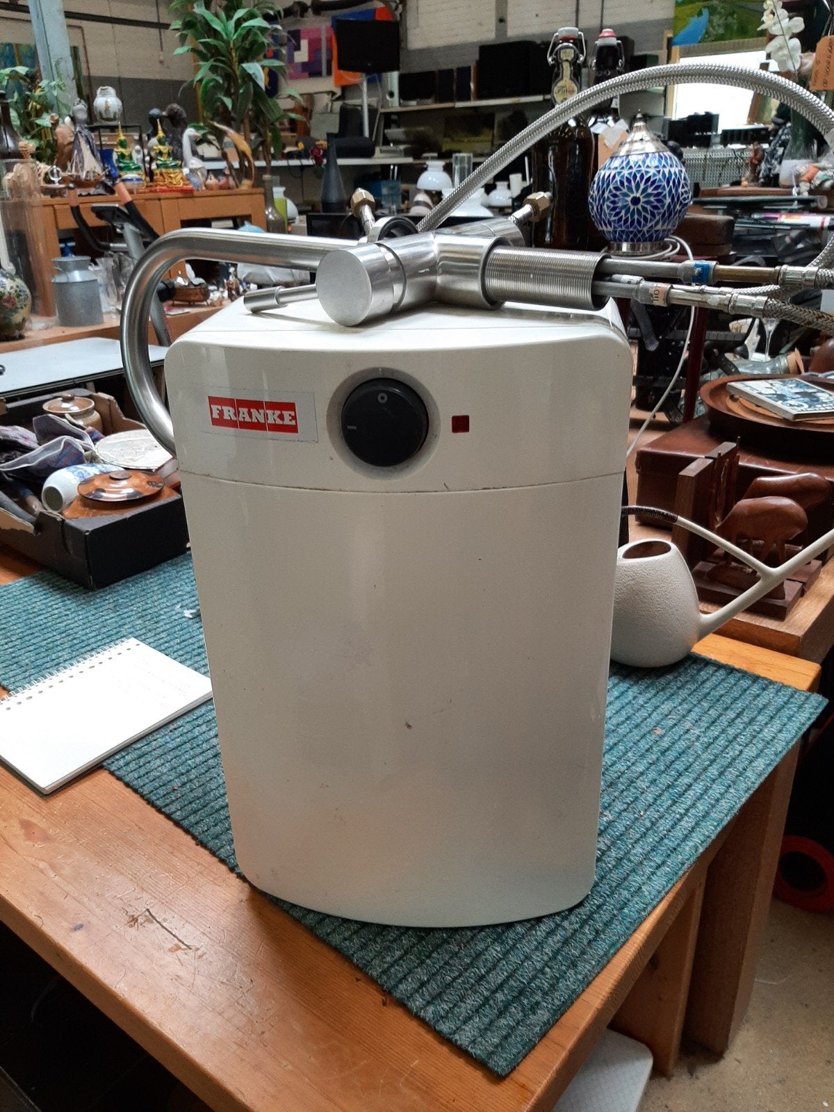 Franke 10L elektrische keukenboiler met mengkraan, Ophalen, Gebruikt