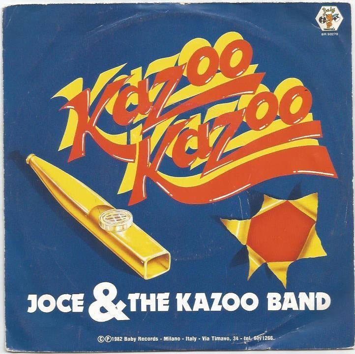 Joce And The Kazoo Band ‎: Kazoo Kazoo (1982) ITALO, Gebruikt, Fotohoes, 7 inch, Ophalen of Verzenden
