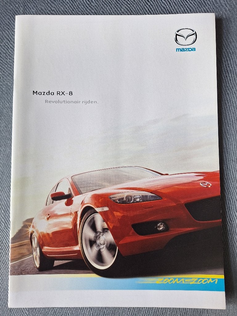 Brochure MAZDA RX-8 - 2003 NL, Verzenden, Gelezen, Mazda