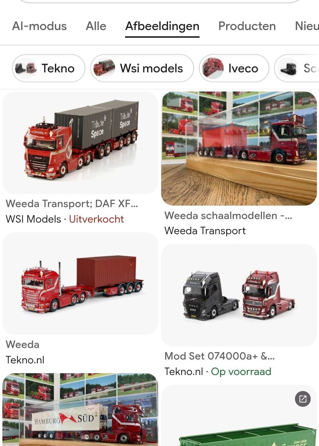 GEZOCHT B keus modellen, Ophalen, Bus of Vrachtwagen, Tekno