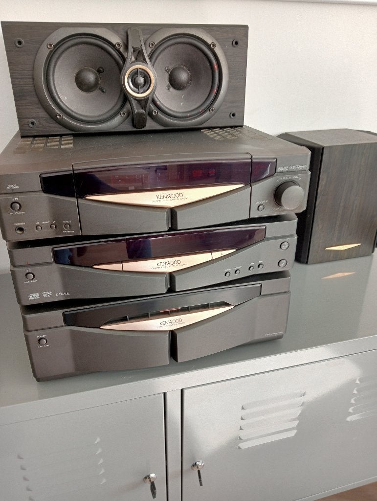 Kenwood series 21 vintage audio set., Cd-speler, Losse componenten, Zo goed als nieuw, Ophalen