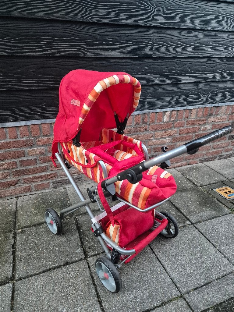 Kinderpoppenwagen, Ophalen, Zo goed als nieuw, Babypop