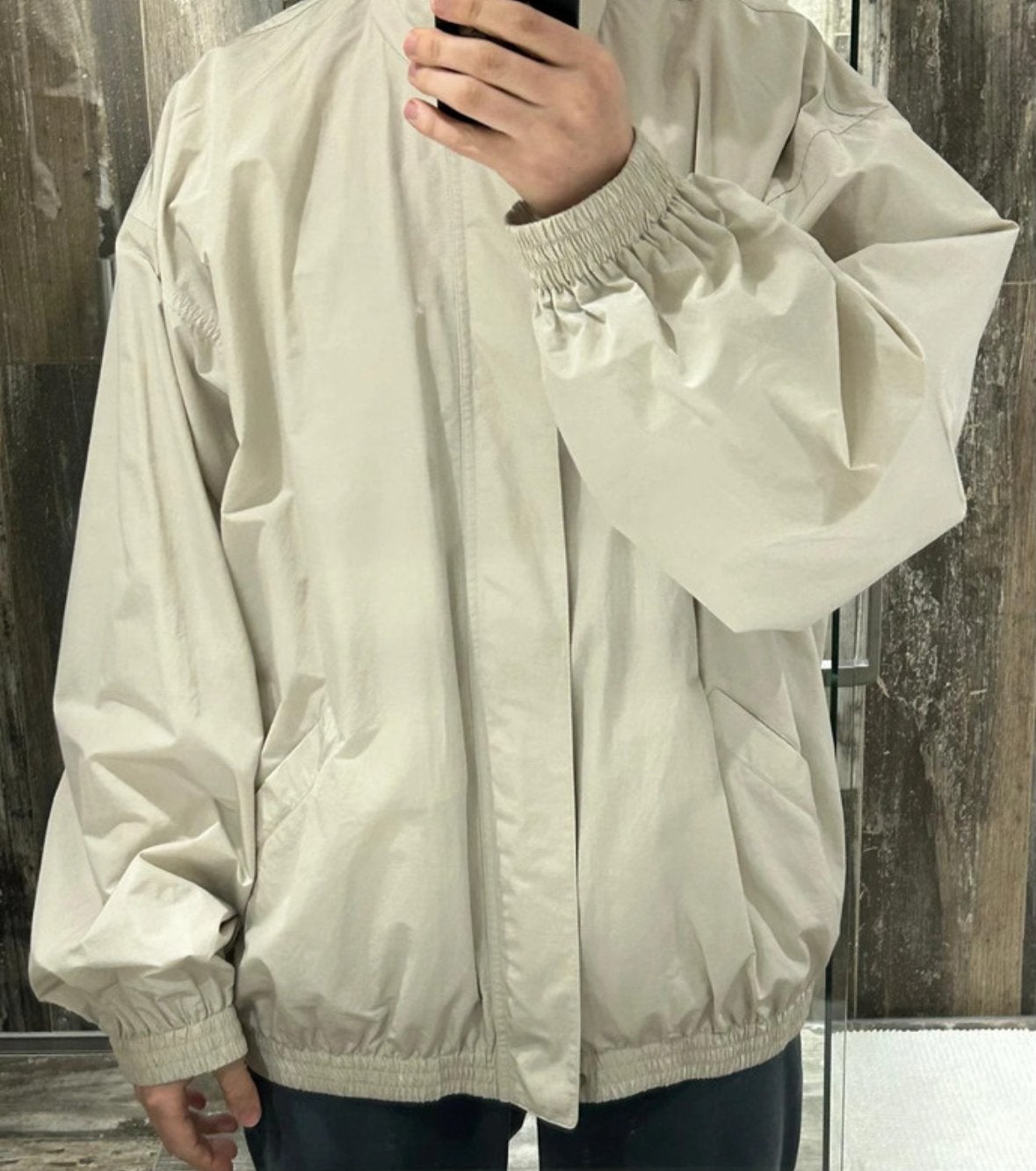 Balenciaga Minimal Oversized Jack - nooit gedragen, Verzenden, Nieuw, Maat 48/50 (M), Beige