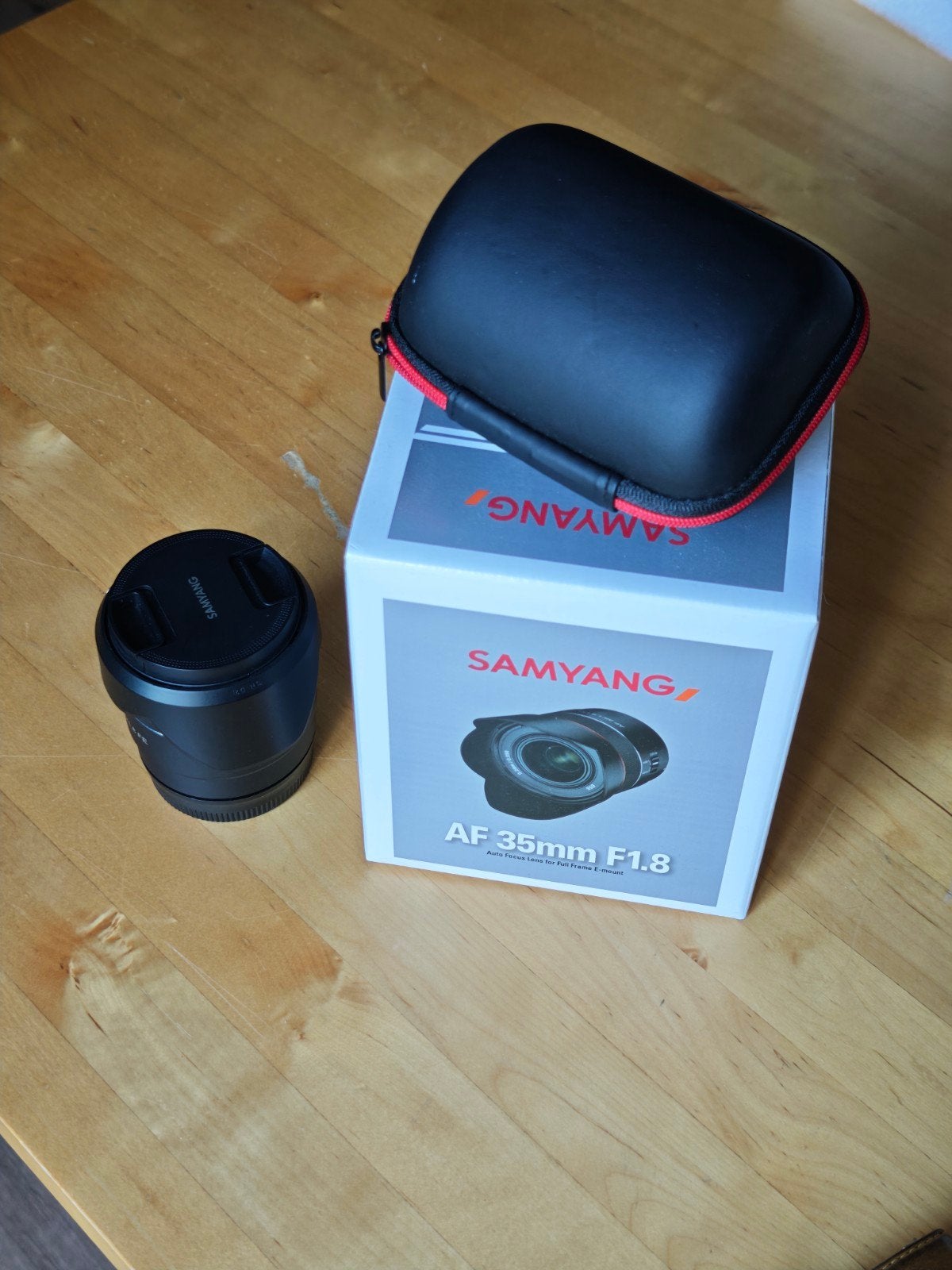 Samyang AF 35mm F1.8 FE lens voor Sony, Audio, Tv en Foto, Fotografie | Lenzen en Objectieven, Ophalen, Sony E-mount, Samyang