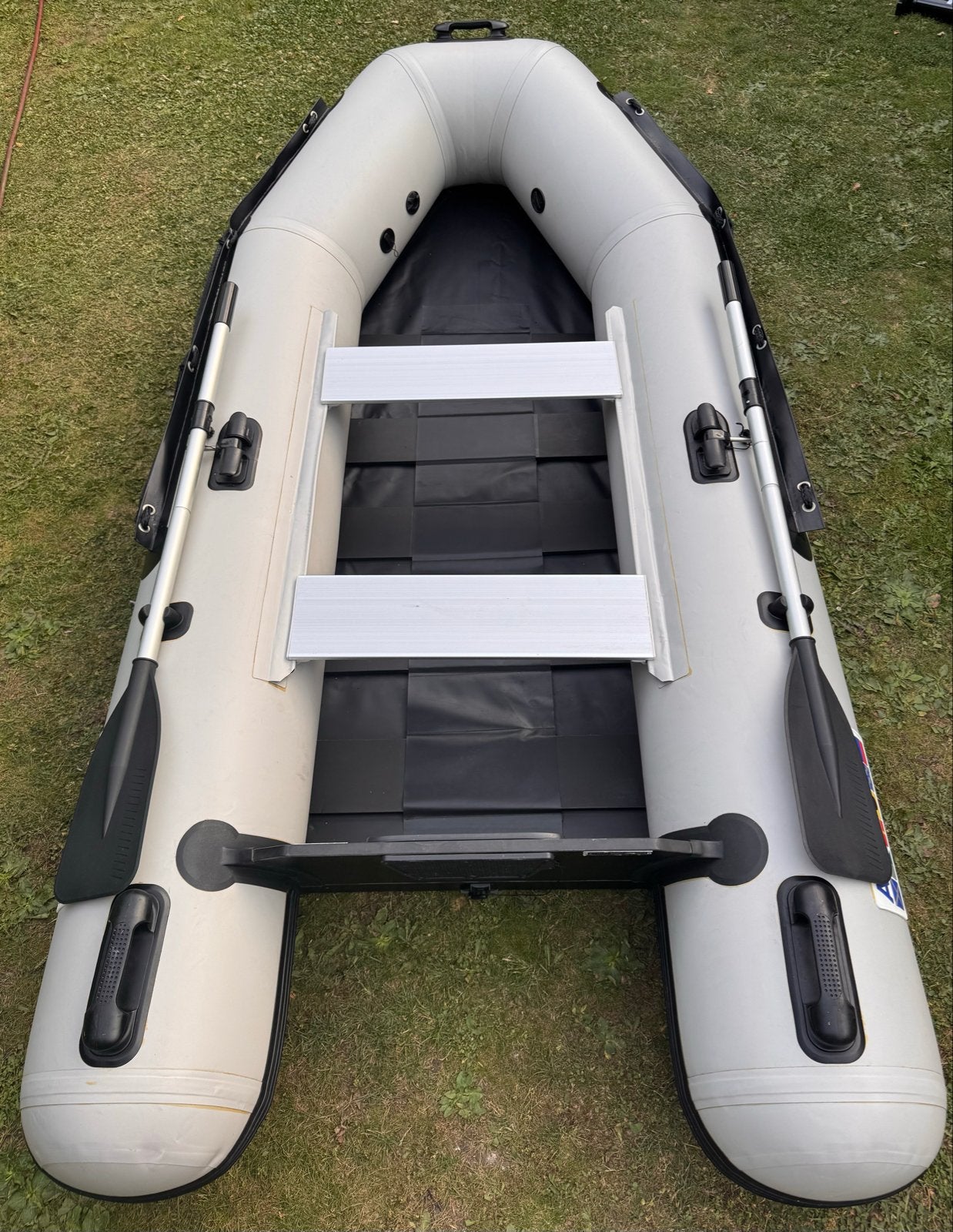 Aquaparx 280PRO MKIV Opblaasboot - Zo goed als nieuw, Watersport en Boten, Rubberboten, Ophalen, PVC, Zo goed als nieuw, Peddels