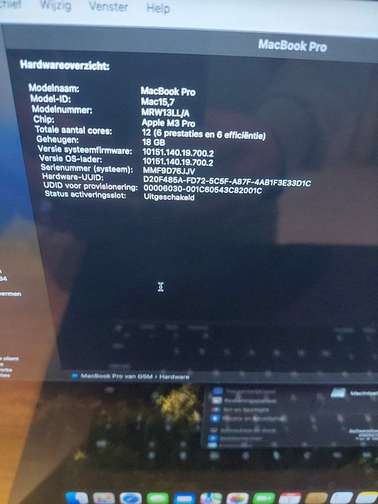MacBook Pro M3 (16-inch, november 2023) 512GB - 18GB - ZGAN, MacBook Pro, Contactus.nl@euro.apple.com, 512 GB, Hollyhill Industrial Estate, Hollyhill