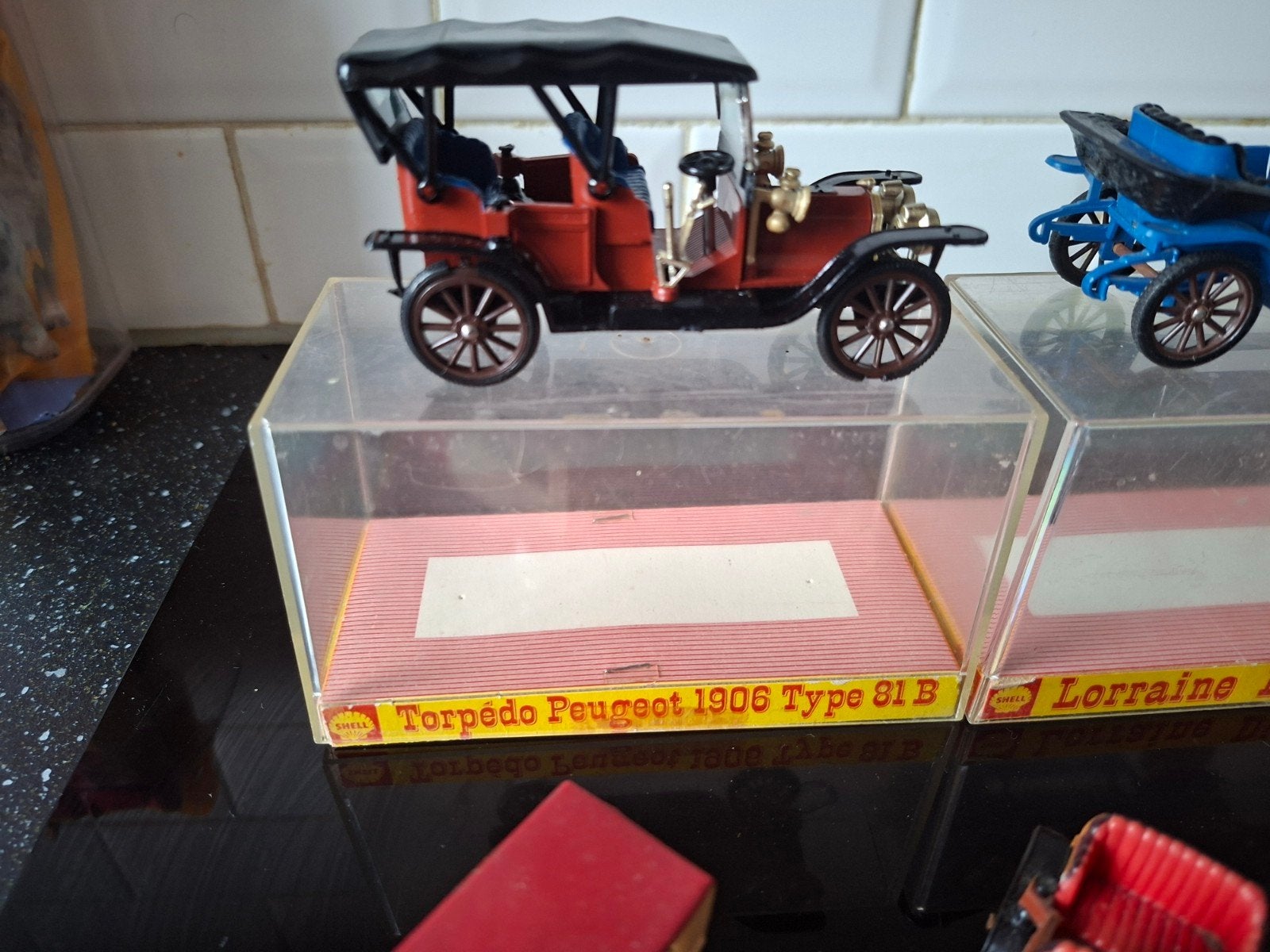 oude Shell modellen van MINIALUXU. made in FRANCE, Ophalen of Verzenden
