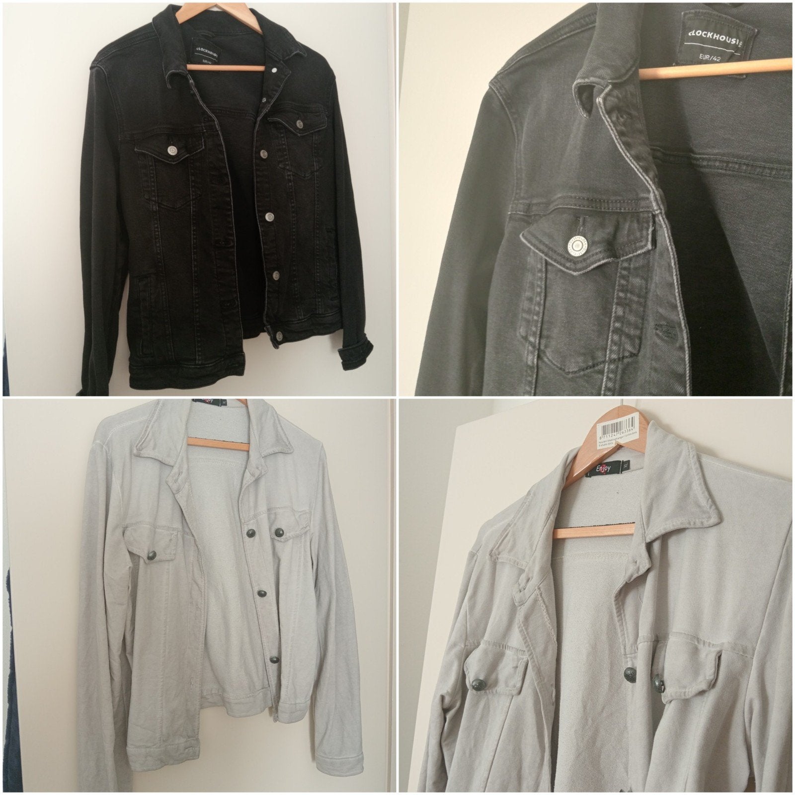 Jasje/blazer spijkerjack maat 42, Ophalen, Zo goed als nieuw, Maat 42/44 (L), Jasje