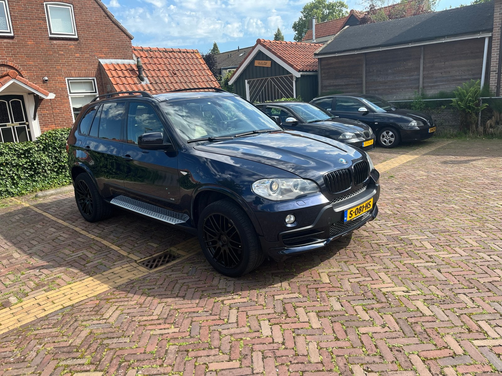 BMW 2007 x5 v8 7 personen, Auto's, BMW, Automaat, Leder, Particulier, 354 pk