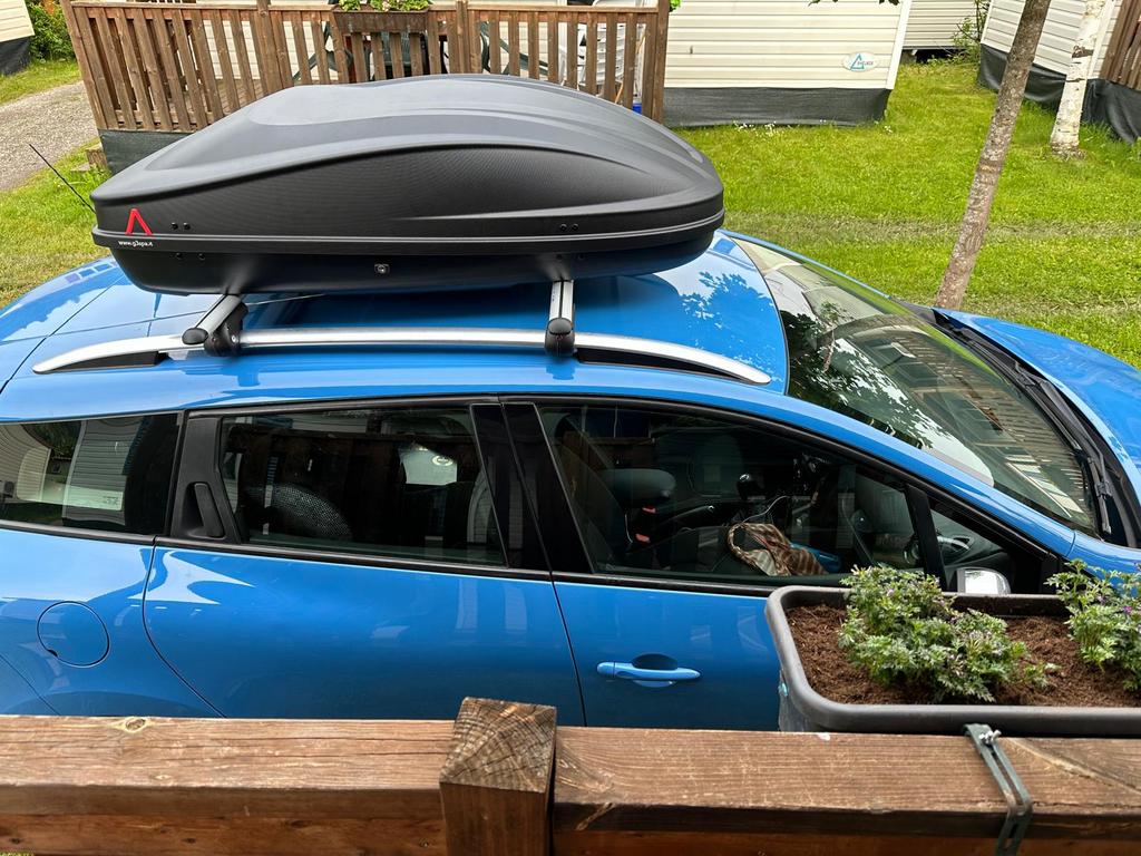 G3 Spark 400 Zwart Dakkoffer - Ruime en veilige opslag, Auto diversen, Dakkoffers, Ophalen, Zo goed als nieuw