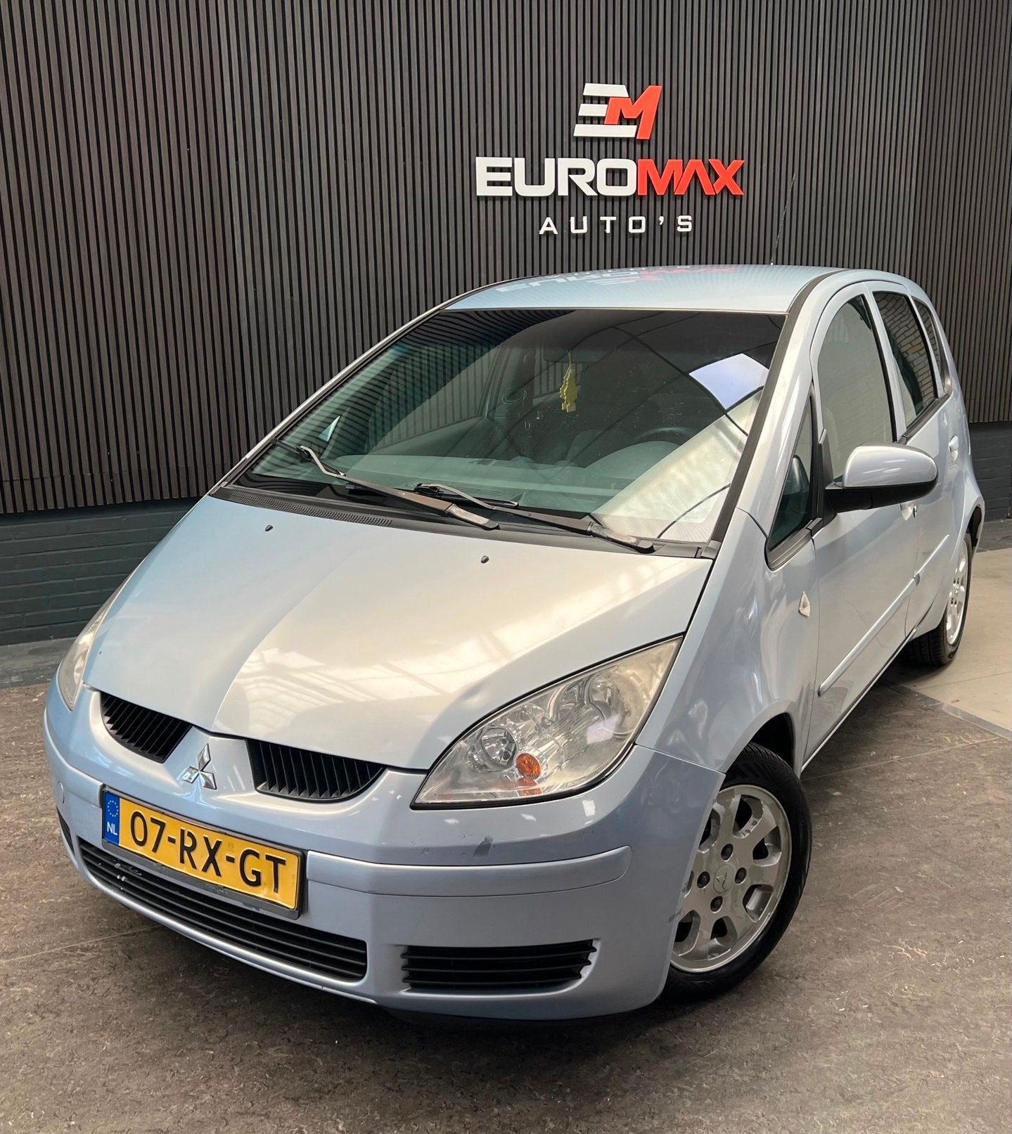 Mitsubishi Colt 1.3 Invite NAP - Airco - Elektr. Raam, Gebruikt, 31 €/maand, Blauw, Colt