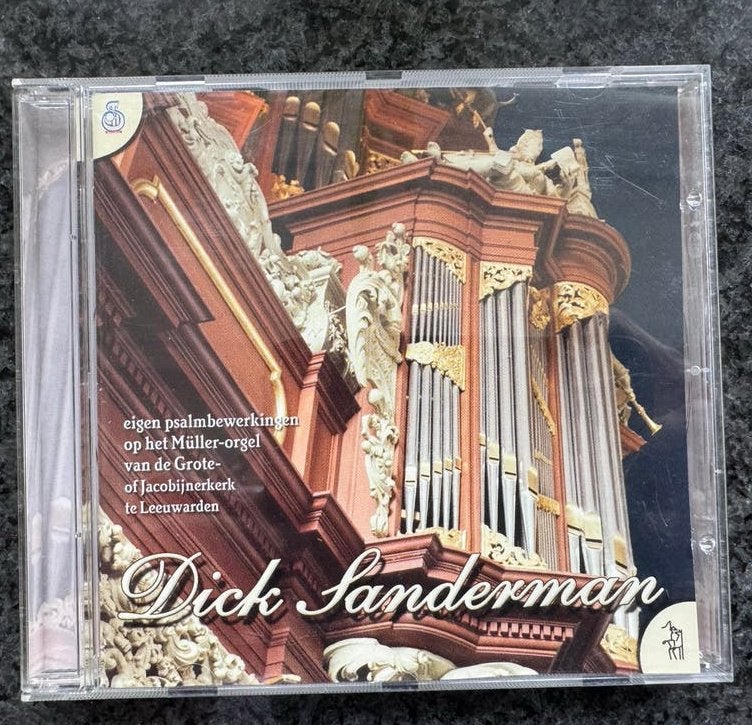 cd Dick Sanderman speelt eigen psalmbewerkingen Müller-orgel, Ophalen of Verzenden, Zo goed als nieuw, Koren of Klassiek
