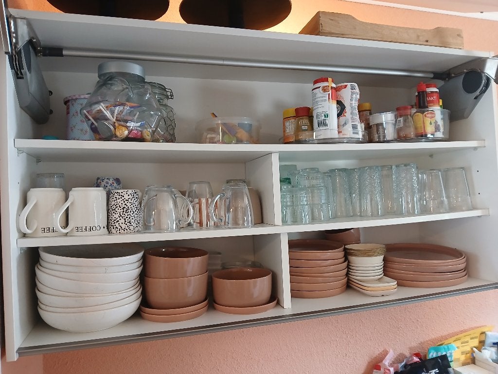 Kast keuken, Ophalen, Overige materialen, Gebruikt, Met klep(pen)