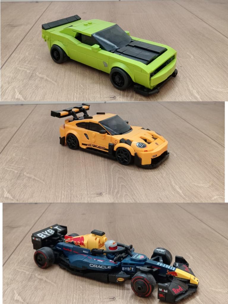 Lego Speed Champions: Dodge, Porsche & F1 Max Verstappen, Ophalen of Verzenden, Zo goed als nieuw, Overige merken
