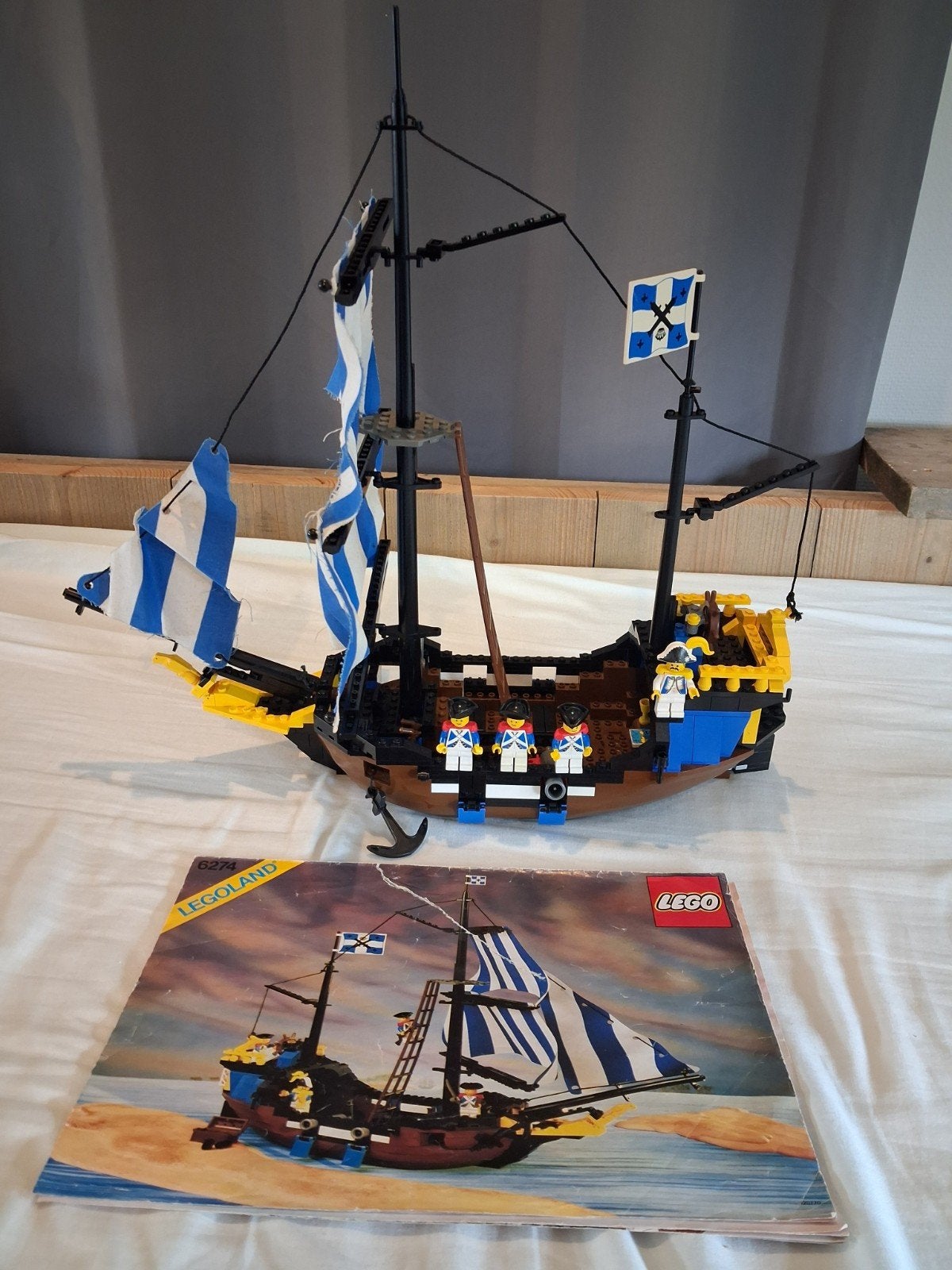 Caribbean clipper 6274, Lego, Ophalen of Verzenden, LEGOLAND, Complete set