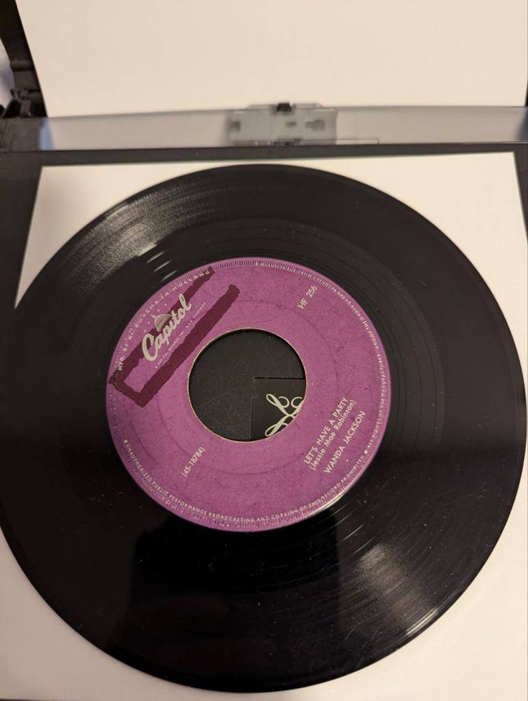 Wanda Jackson - Lets have A Party ( vinyl single), Ophalen of Verzenden, Gebruikt, Pop