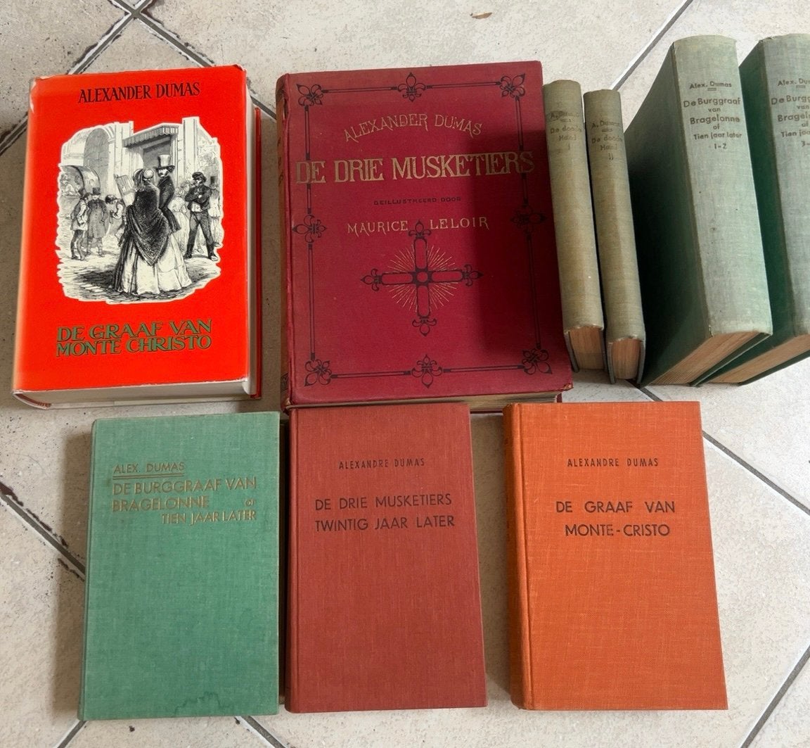 Alexandre Dumas – oude boeken / klassieke romans, Ophalen of Verzenden