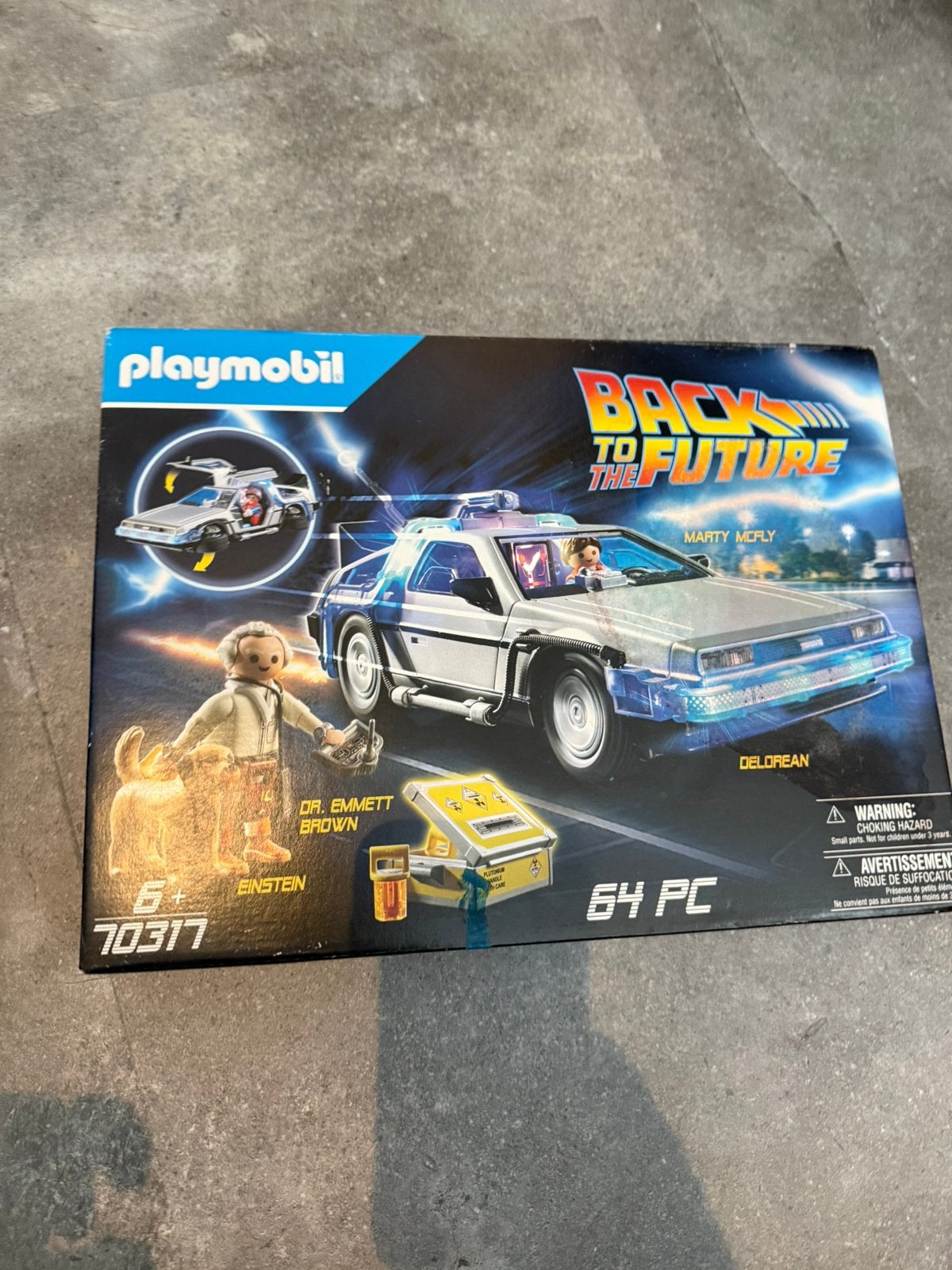 Playmobil Back to the Future Delorean - Nieuw in doos, Ophalen of Verzenden, Nieuw
