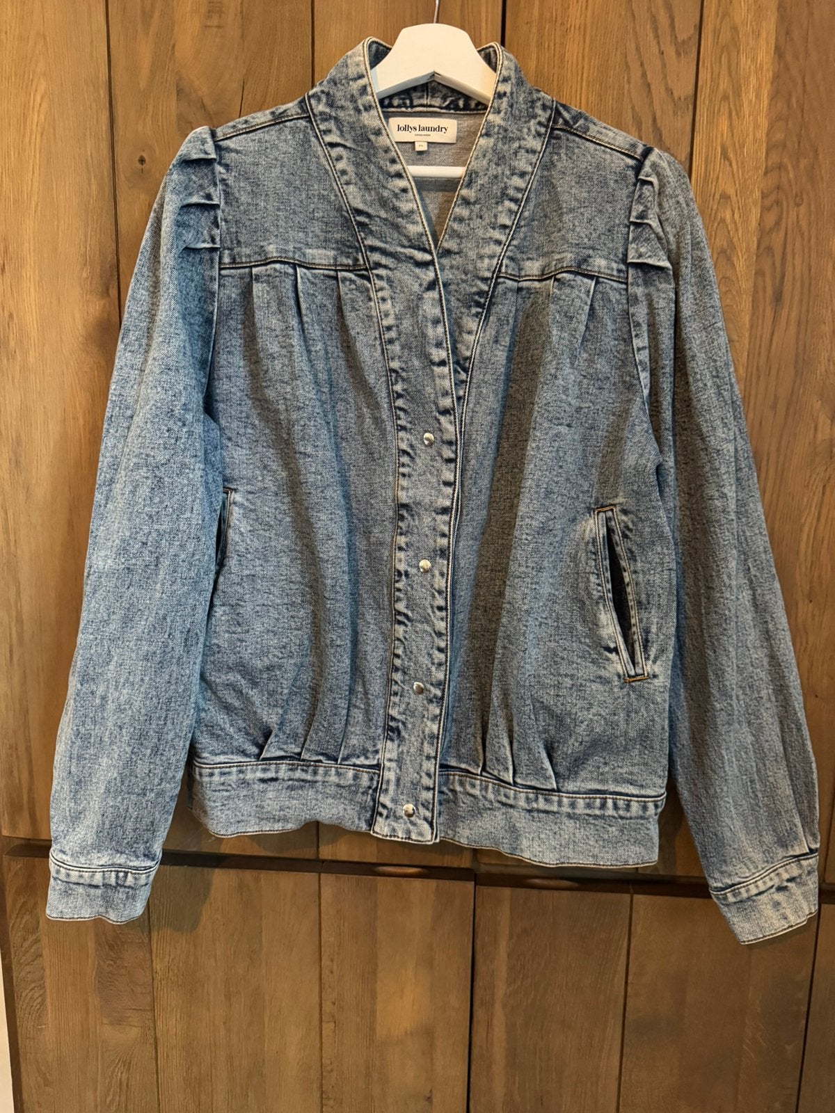 Lolly's Laundry Irishll denim Jacket maat XL, Ophalen of Verzenden, Zo goed als nieuw, Maat 42/44 (L), Blauw