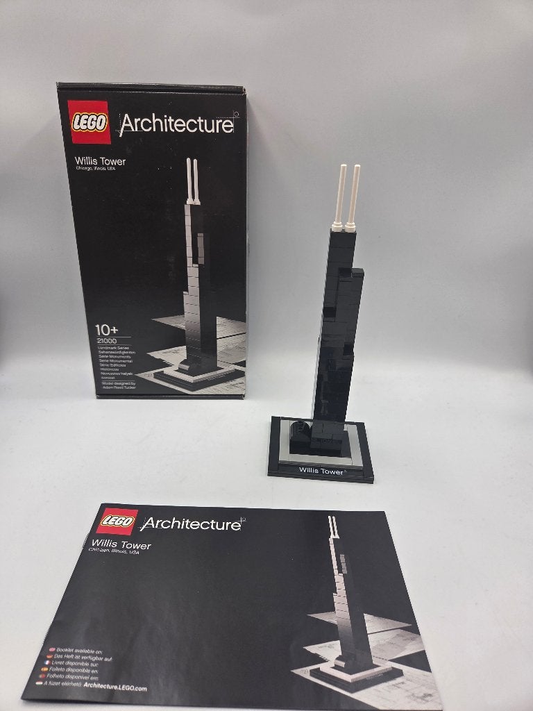 Lego Architecture 21000 Willis Tower, Compleet, Lego, Architecture, Ophalen of Verzenden