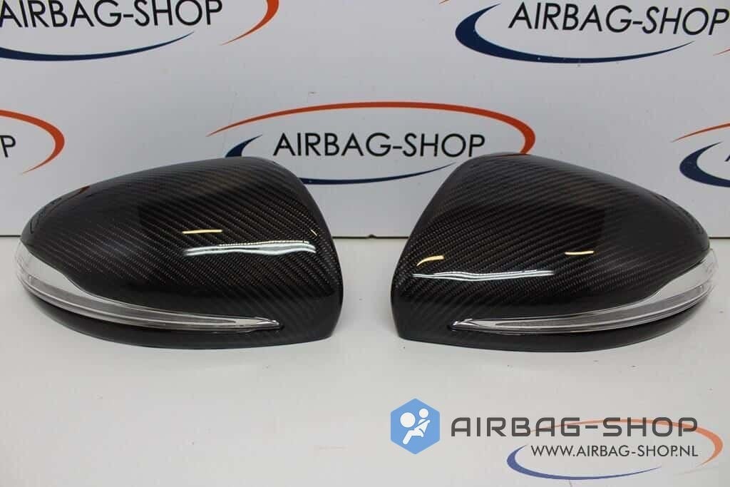 Mercedes C / GLC Klasse W205 W206 Spiegelkappen Carbon AMG, -, Nieuw, Ophalen of Verzenden, -
