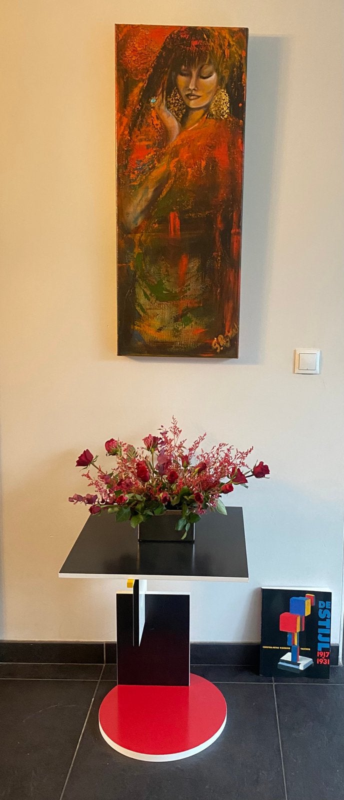 Rietveld tafeltje Cassina, Ophalen