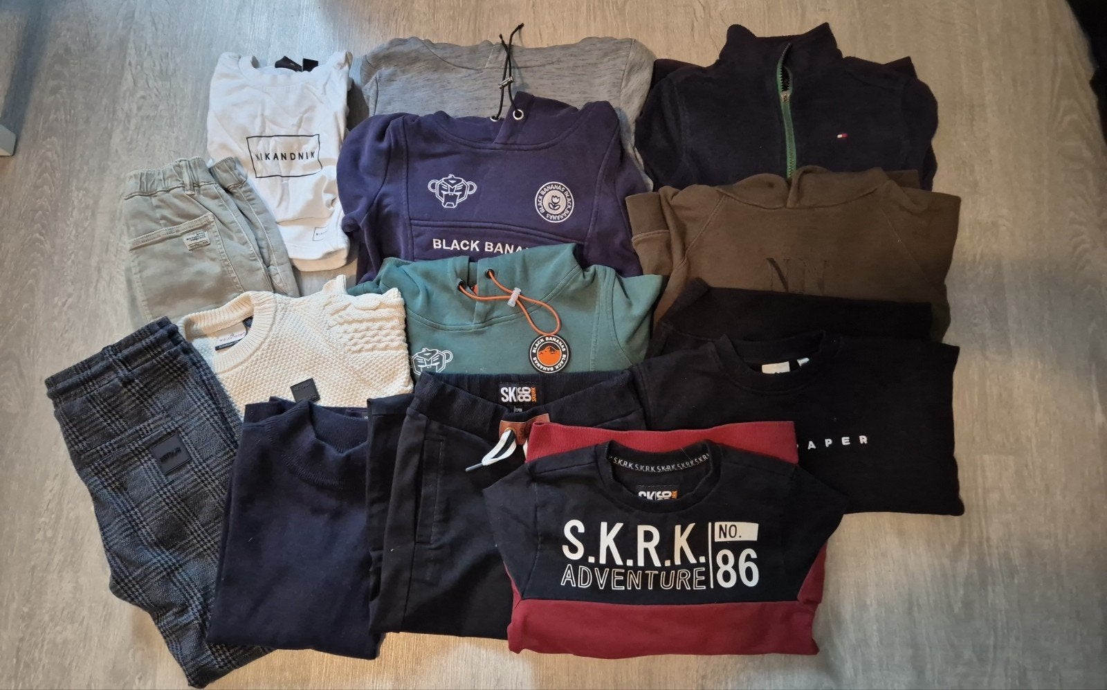 pakket jongen merkkleding 128, Gebruikt, Ophalen of Verzenden, Setje, Jongen