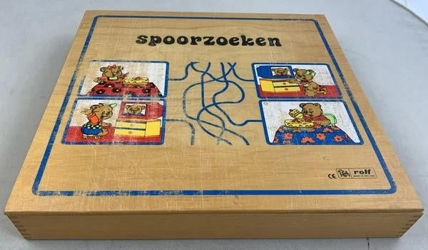 Spoorzoeken Rolf Educatief Leerspel Kleuterschool, Kinderen en Baby's, Coolsingel 104, 3011 AG Rotterdam, Netherlands, Verzenden