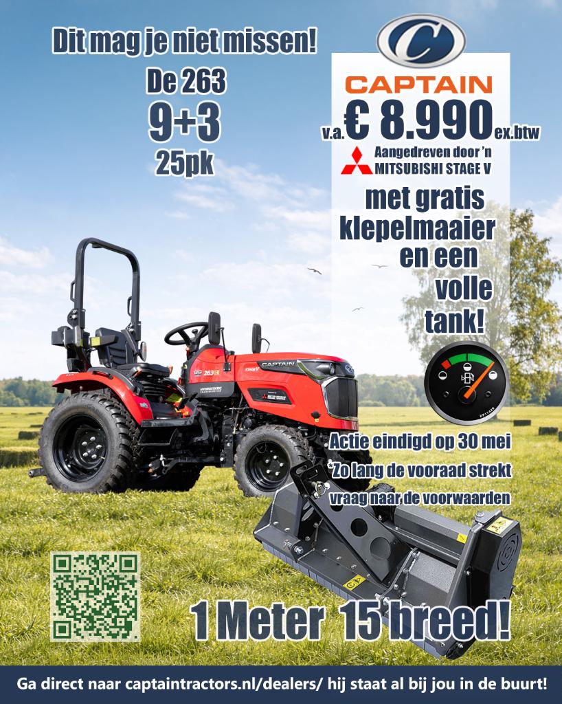 Captain 263 25pk - Pink lady uitvoering! WIE DURFT ?