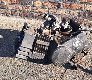 Honda mtx 80cc 6bak, Ophalen of Verzenden, Gebruikt, Blok, Honda mt mtx mb mtx mb mbx nsr ns1