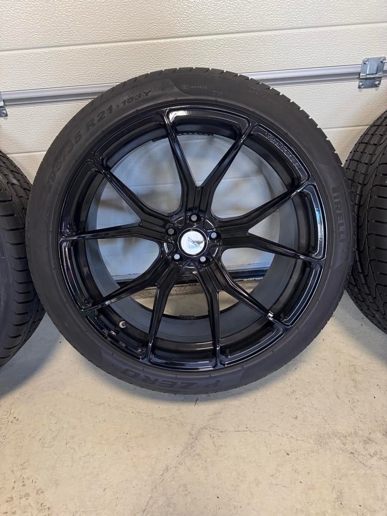 Set Vorsteiner V-FF 103 velgen Porsche Macan Audi Q5/SQ5, Auto-onderdelen, Banden en Velgen, Ophalen, Gebruikt, 265 mm, Banden en Velgen