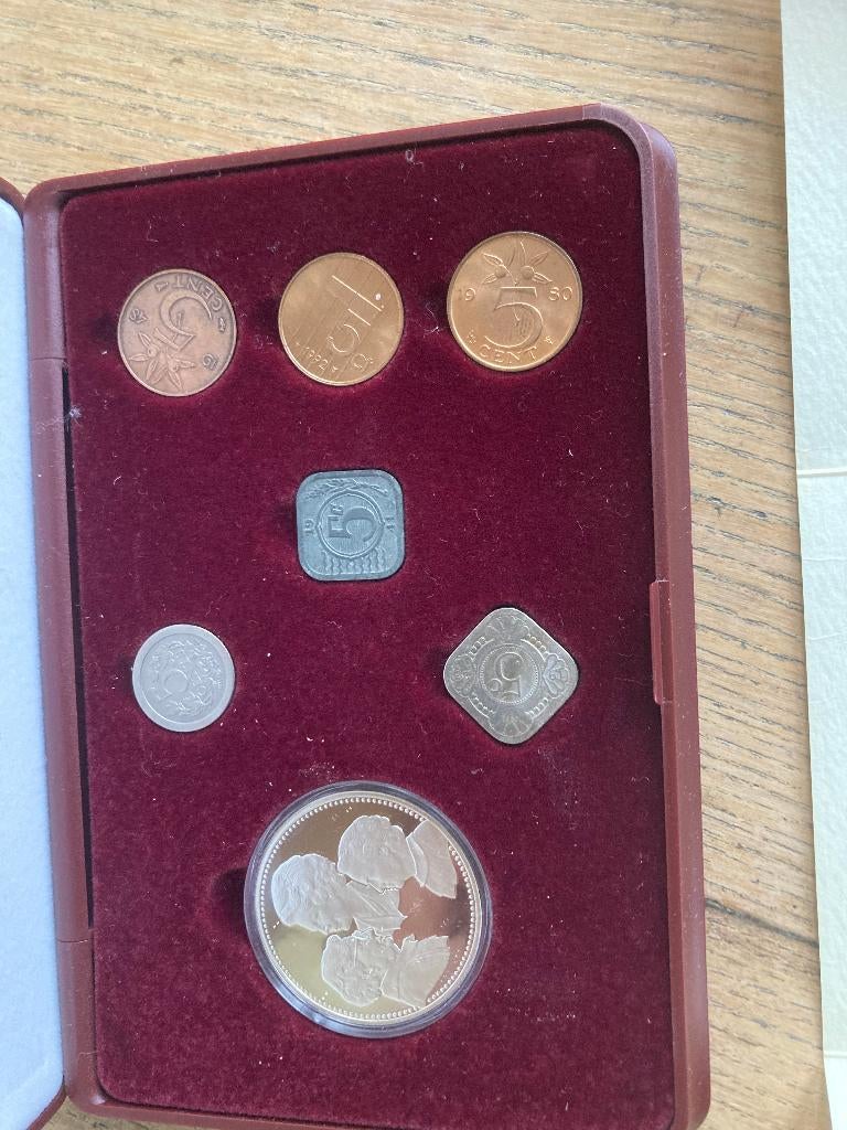 Stuiver collectie met zilveren penning, Postzegels en Munten, Munten | Nederland, Ophalen of Verzenden, Koningin Wilhelmina, Overige waardes