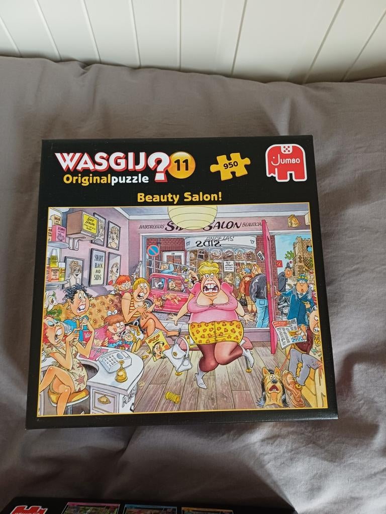 Wasgij puzzel, Ophalen, 500 t/m 1500 stukjes, Zo goed als nieuw