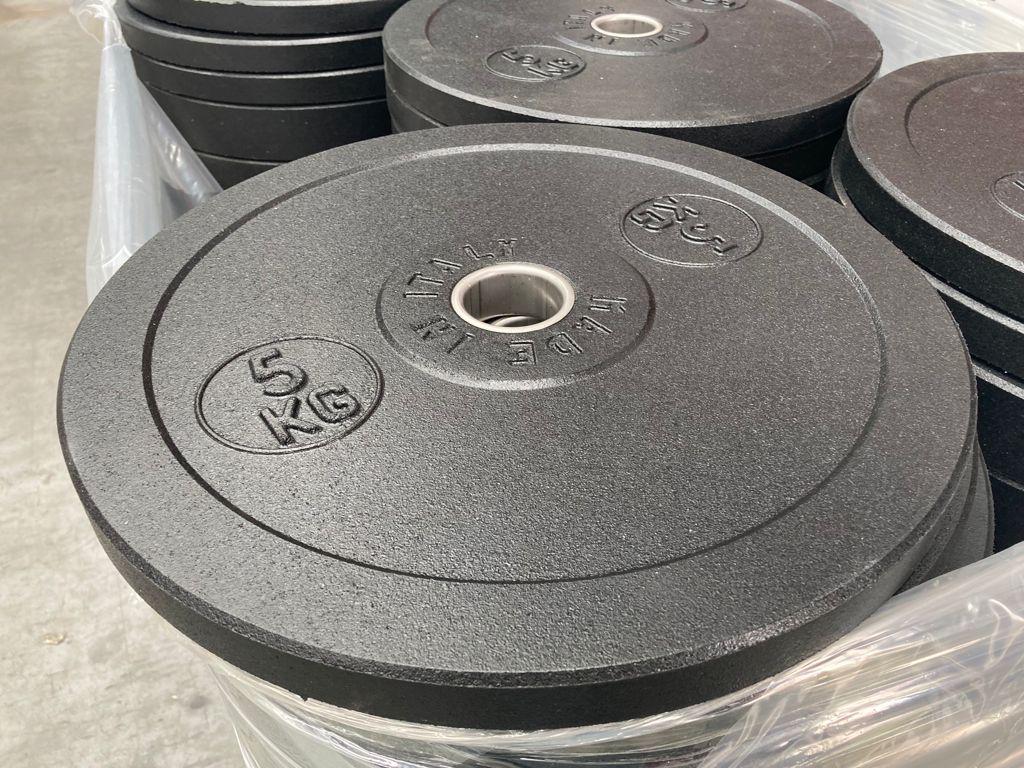 Rubber Bumper Plates!  5/10/15/20/25kg, Sport en Fitness, Fitnessmaterialen, Halterschijven, Stuntgras, Nieuw, Ophalen of Verzenden