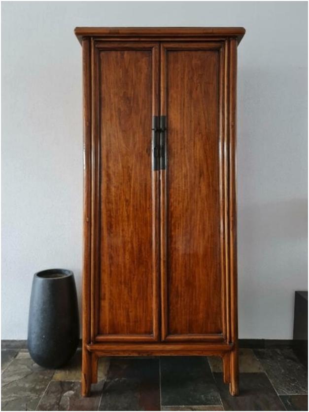 Antieke Chinese massief houten kasten + lades + plank, Antiek en Kunst, Ophalen