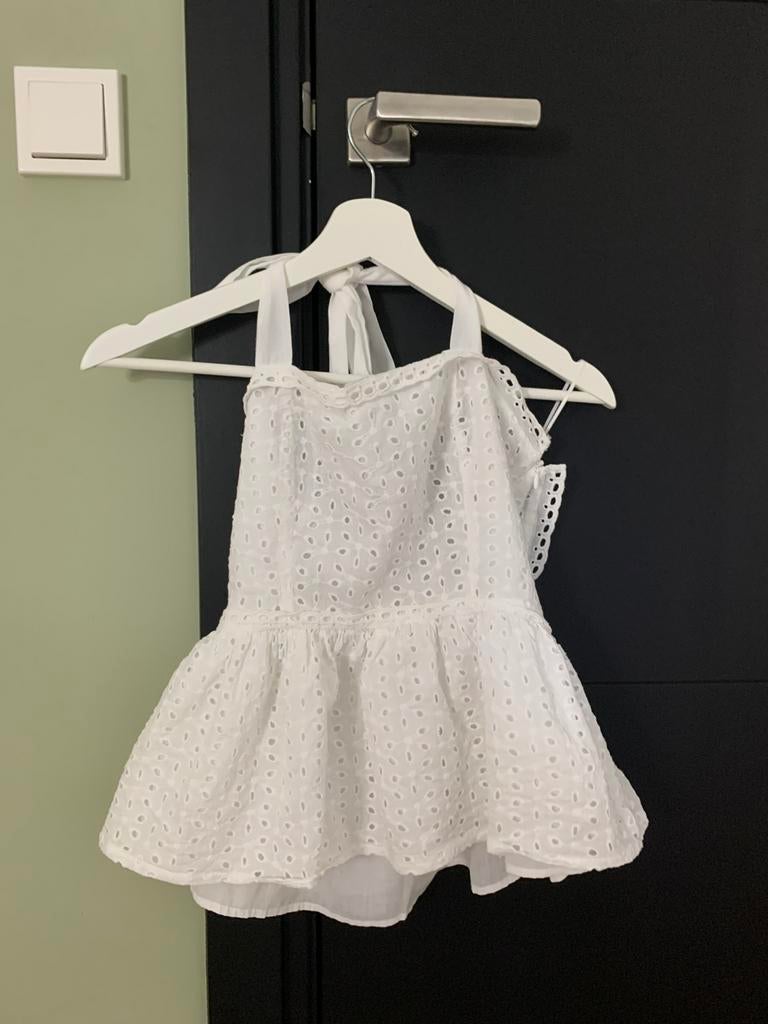 Meet me there shell top, Kleding | Dames, Wit, Nieuw, Ophalen of Verzenden, Maat 36 (S)