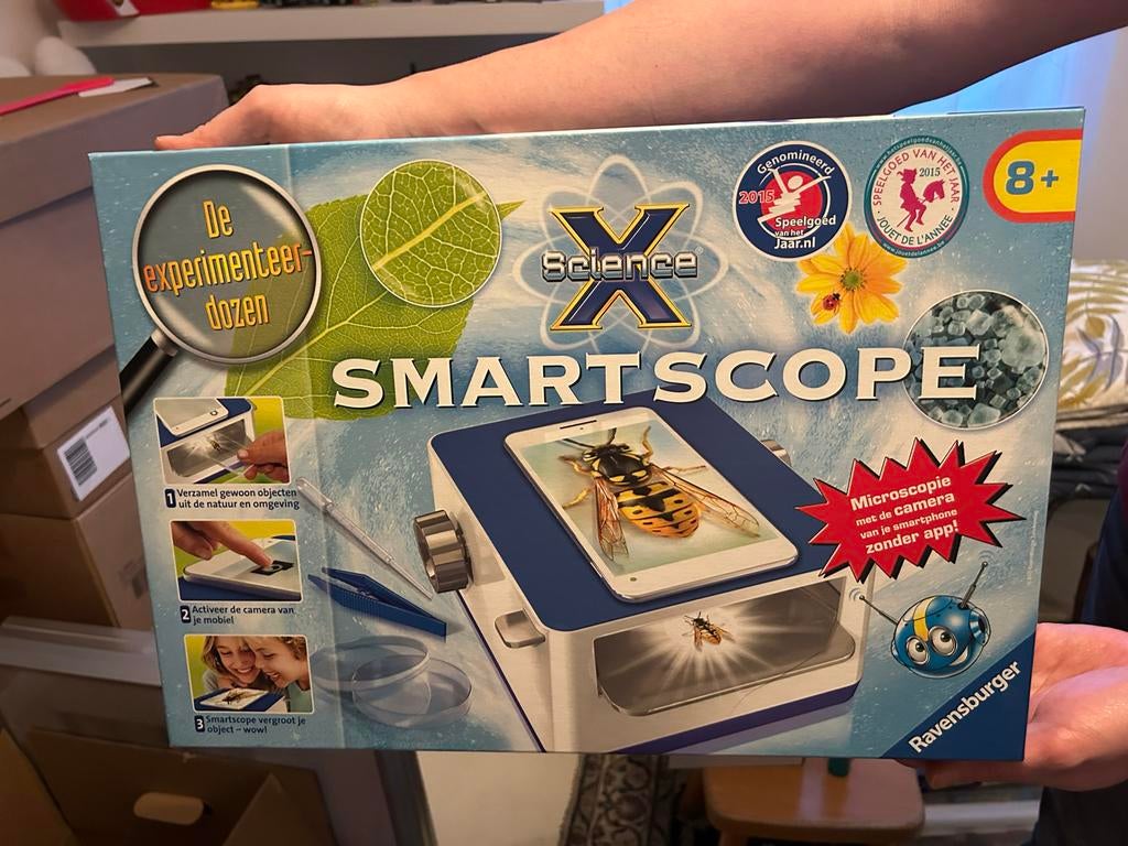 Science X Smartscope - Experimenteerdoos, Ophalen of Verzenden, Zo goed als nieuw, Ontdekken, Met licht