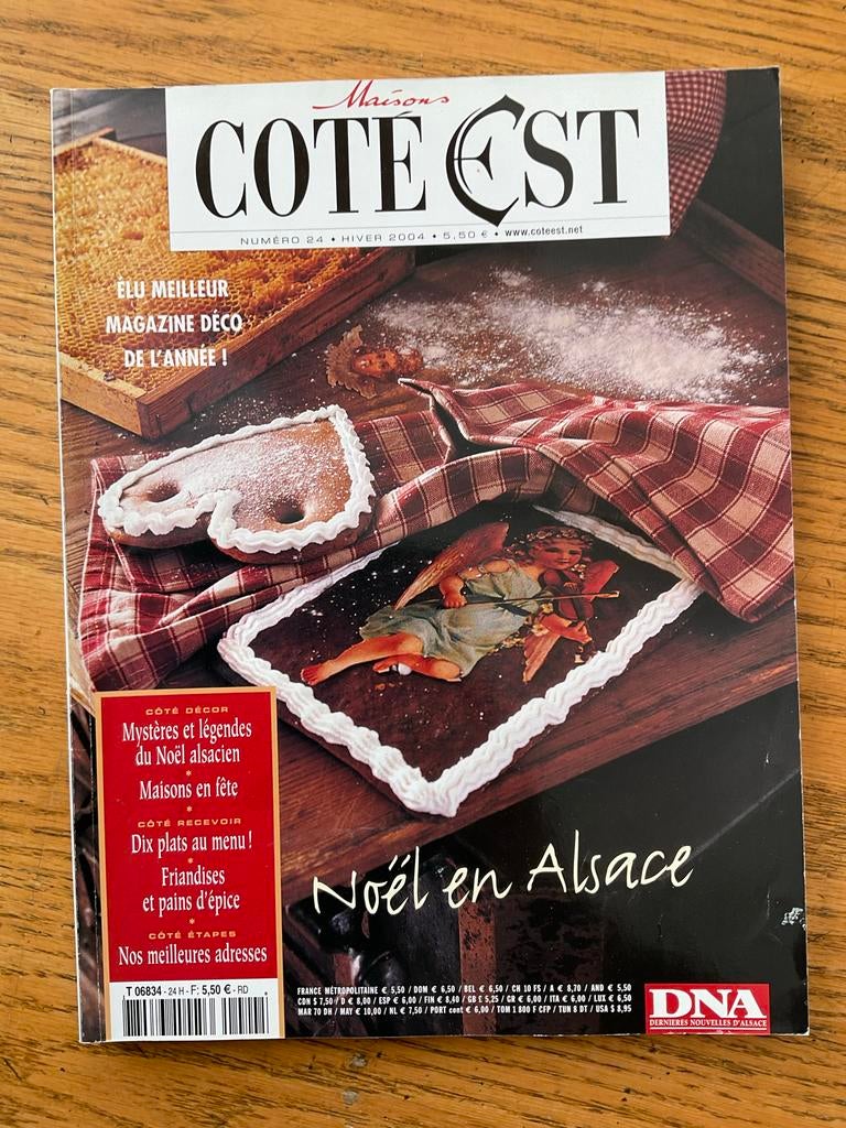 Coté Est Kerstnummer 2004 - Collectors Item, Boeken, Tijdschriften en Kranten, Ophalen of Verzenden, Gelezen, Glossy