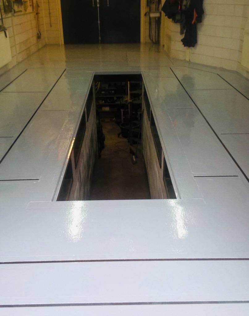 60m2-10L  2K Epoxy GARAGEVLOER coating  Betoncoating Egaline, Doe-het-zelf en Verbouw, Verf, Beits en Lak, Nijverheidsweg 34, Nieuw