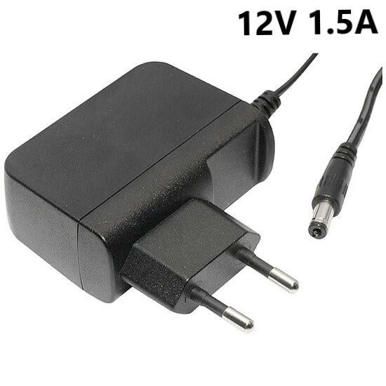 AC/DC Adapter 12V1.5A, Hobby en Vrije tijd, Elektronica-componenten, Ophalen of Verzenden, Nieuw