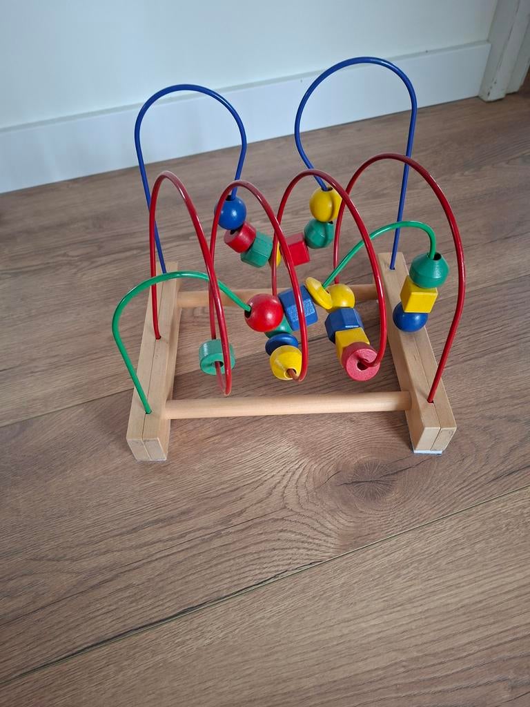 Vintage Kralenboog Speelgoed, Kinderen en Baby's, Ophalen of Verzenden, Gebruikt, Babygym