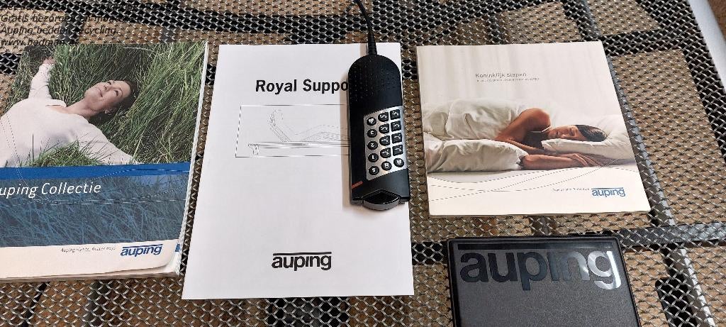 Prachtige Auping Royal M2 geh.el. Gratis bezorgen/Monteren!, Verstelbaar, 90 cm, Eenpersoons, Verzenden