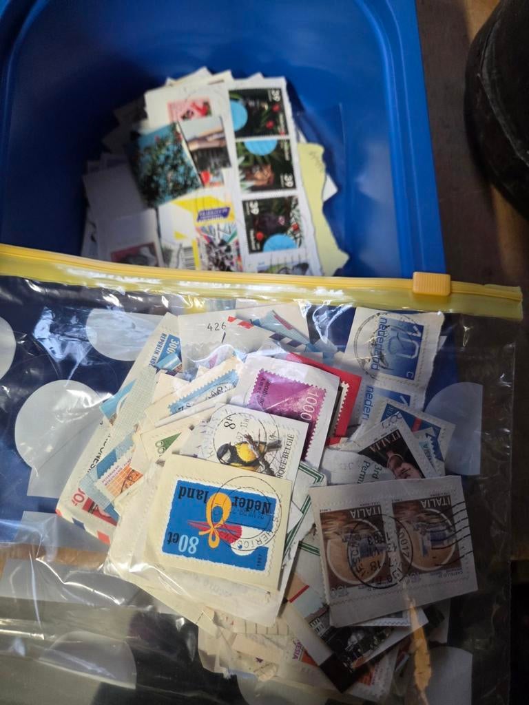 Diversen partij postzegels, Postzegels en Munten, Postzegels | Volle albums en Verzamelingen, Ophalen
