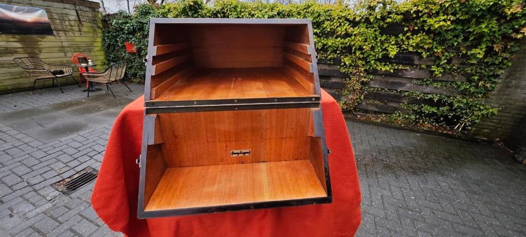 Philips legekast grammofoon type 3714 bieden, Antiek en Kunst, Antiek | Tv's en Audio, Ophalen of Verzenden
