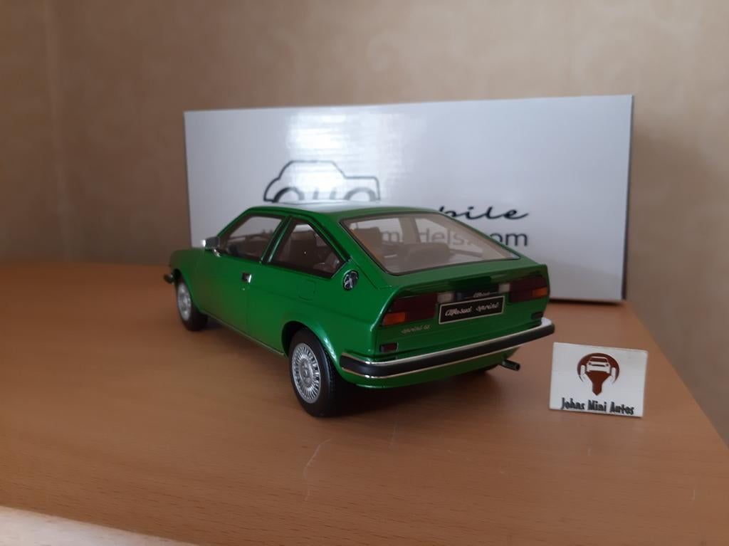 Alfa Romeo Sud Sprint 1976 groen OT1043 van Ottomobile 1:18, Hobby en Vrije tijd, Modelauto's | 1:18, OttOMobile, Auto, Nieuw