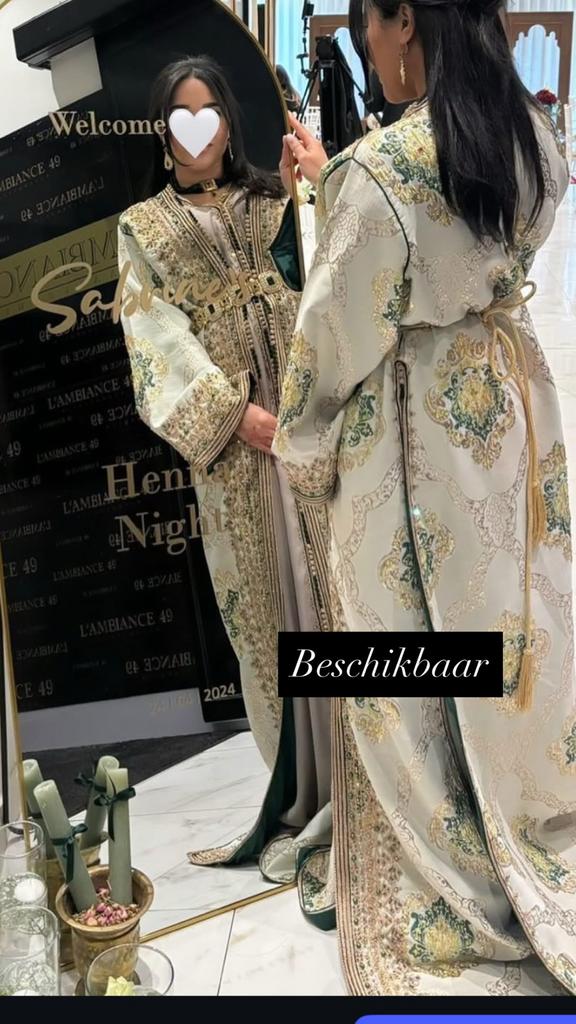Takchita / Marokkaanse jurk maat 38-44, Maat 38/40 (M), Huwelijk, Ophalen of Verzenden, Kleding