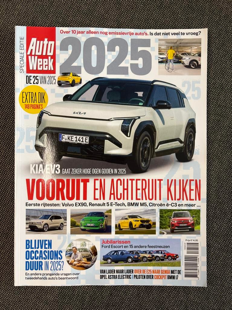 AutoWeek 2025: Vooruit en Achteruit Kijken, Boeken, Auto's | Boeken, Nieuw, Algemeen, Ophalen of Verzenden